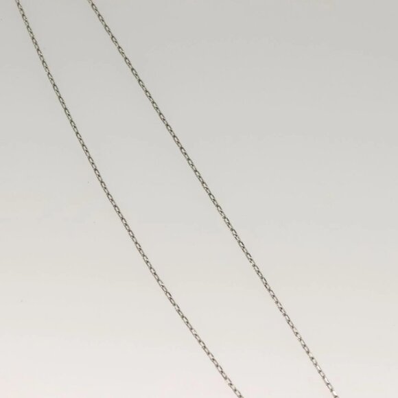 Salvatore Ferragamo Gancini Necklace metal Silver Auth - Picture 7 of 16